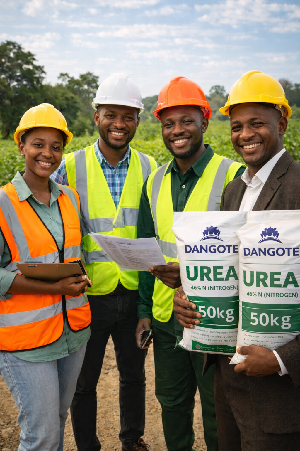 Comfy Odunayo Nigeria Limited team presentation and fertilizer business operations